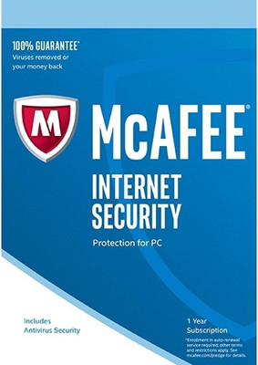 McAfee Internet Security 1.0 User 1 Year
