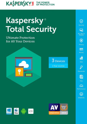 

KASPERSKY Total Security 2 User 1 Year