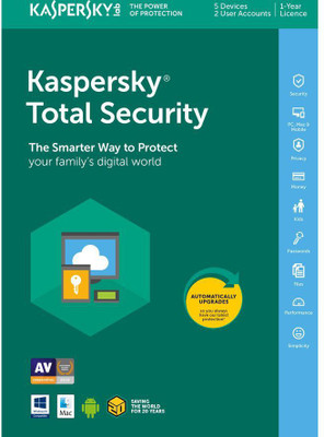 

KASPERSKY Total Security 5 User 1 Year(CD/DVD)