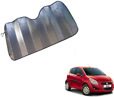 MOCKHE Dashboard Sun Shade For Maruti Suzuki Ritz(Silver)