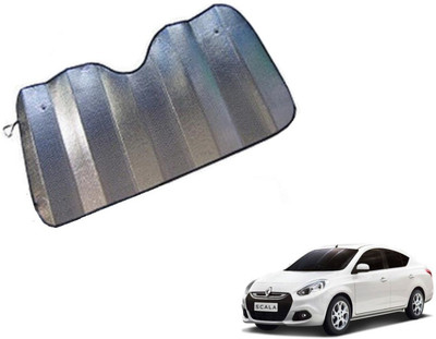 MOCKHE Dashboard Sun Shade For Renault Scala(Silver)