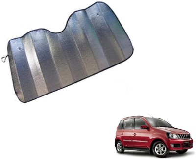 MOCKHE Dashboard Sun Shade For Mahindra Quanto(Silver)