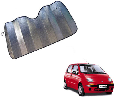 MOCKHE Dashboard Sun Shade For Chevrolet Matiz(Silver)