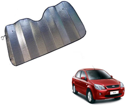 MOCKHE Dashboard Sun Shade For Ford Ikon(Silver)