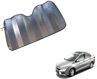 MOCKHE Dashboard Sun Shade For Honda City(Silver)