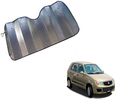 MOCKHE Dashboard Sun Shade For Maruti Suzuki Alto(Silver)