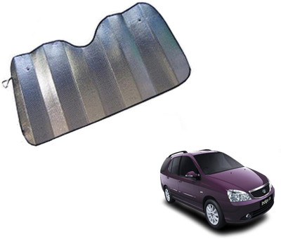 MOCKHE Dashboard Sun Shade For Tata Indigo Marina(Silver)