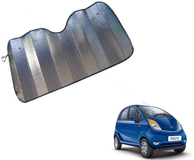 AUTYLE Dashboard Sun Shade For Tata Nano(Silver)