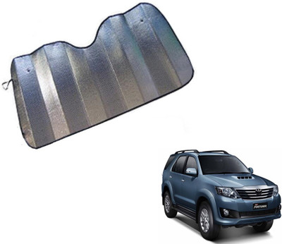 MOCKHE Dashboard Sun Shade For Toyota Fortuner(Silver)
