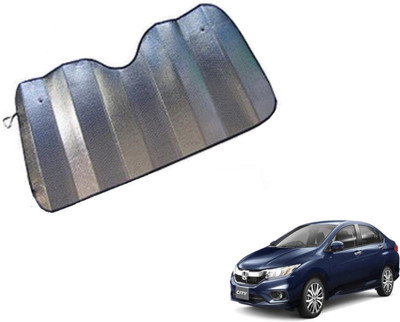 MOCKHE Dashboard Sun Shade For Honda New City(Silver)