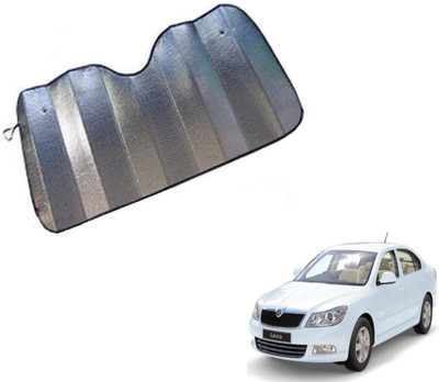 MOCKHE Dashboard Sun Shade For Skoda Laura(Silver)