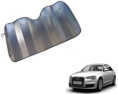 MOCKHE Dashboard Sun Shade For Audi A6(Silver)