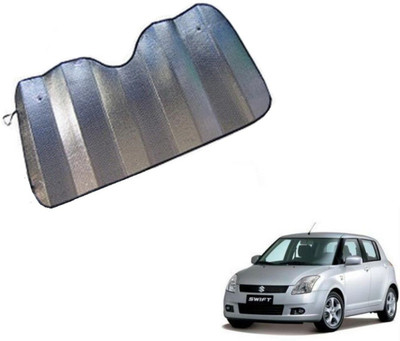 MOCKHE Dashboard Sun Shade For Maruti Suzuki Swift(Silver)