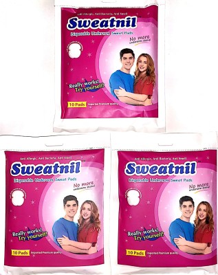 Sweatnil Pack Self Stick Disposable Underarm Sweat Pads