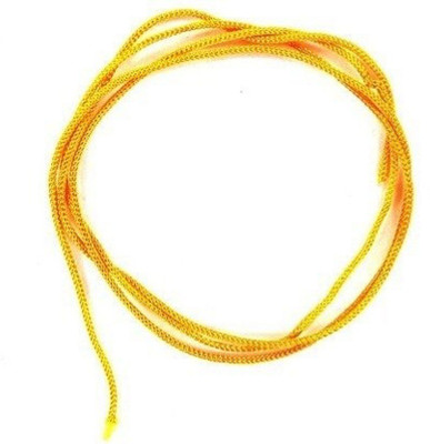 CarbonShot Dhaga, Yellow Silk Thread, Nazar Dhaga - Thread(20 m Pack of1)