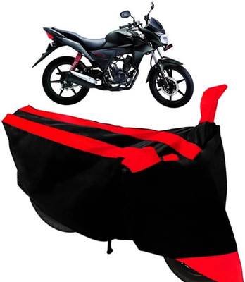 ELECTRIBLES Two Wheeler Cover for Honda(CB Twister, Red, Black)