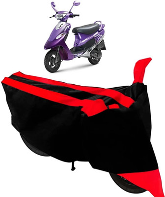 ELECTRIBLES Two Wheeler Cover for Honda(CBR 150R, Red, Black)