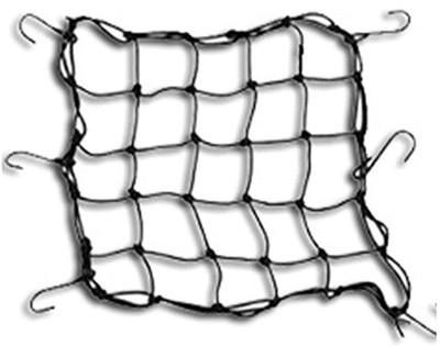 BLP Bungee Cargo Net for Bike (Black) Vehicle Cargo Net