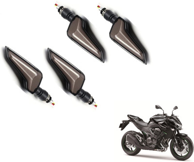 MOCKHE Front, Rear LED Indicator Light for Kawasaki(Yellow, Blue)