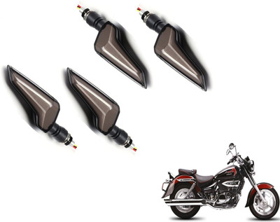 MOCKHE Front, Rear LED Indicator Light for Hyosung Aquila 250(Yellow, Blue)
