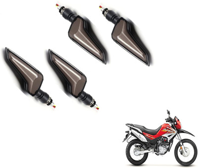 MOCKHE Front, Rear LED Indicator Light for Hero Impulse(Yellow, Blue)