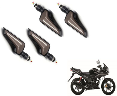 MOCKHE Front, Rear LED Indicator Light for Honda CBF Stunner(Yellow, Blue)