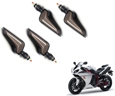 MOCKHE Front, Rear LED Indicator Light for Yamaha R1(Yellow, Blue)