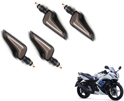 MOCKHE Front, Rear LED Indicator Light for Yamaha YZF R15 S(Yellow, Blue)
