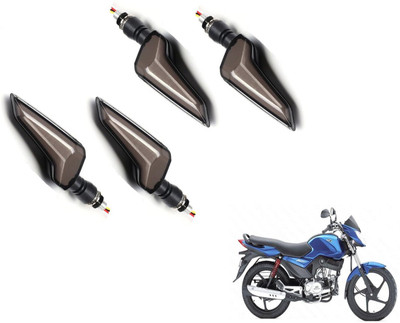 MOCKHE Front, Rear LED Indicator Light for Mahindra(Yellow, Blue)
