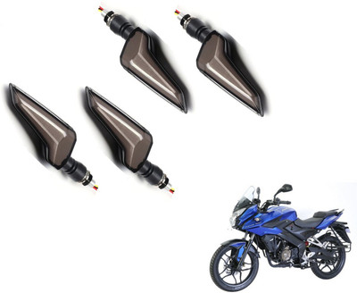 MOCKHE Front, Rear LED Indicator Light for Bajaj Pulsar 150 AS(Yellow, Blue)