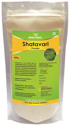 

Biotrex Nutraceuticals Shatavari Herbal Powder(200 g)