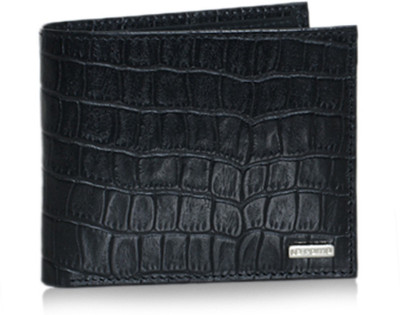 40% OFF on La Roma Men Casual, Formal Black Genuine Leather Wallet(7 Card Slots)