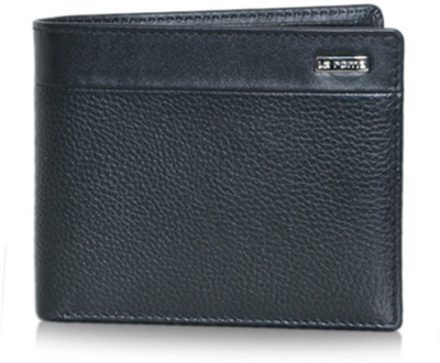 40% OFF on La Roma Men Casual, Formal Black Genuine Leather Wallet(7 Card Slots)