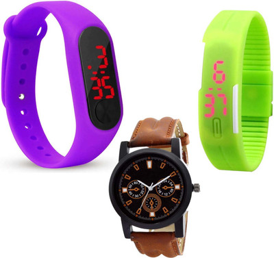 Opulent Arena M2-PL-LED-G New Arrival Special Collection of Analoge-Digital combo Digital Watch - For Men