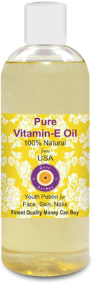 

Deve Herbes Pure Vitamin E Oil 100% Natural Therapeutic Grade(200 ml)