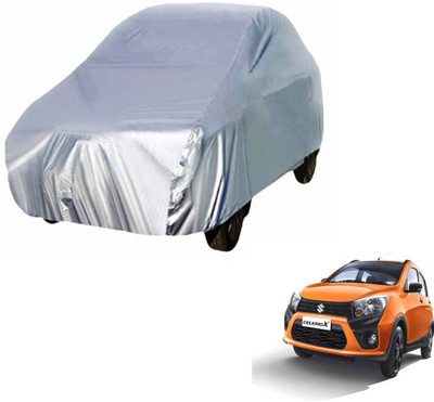 Auto Hub Car Cover For Maruti Suzuki Celerio (Without Mirror Pockets)(Silver, For 2018 Models)