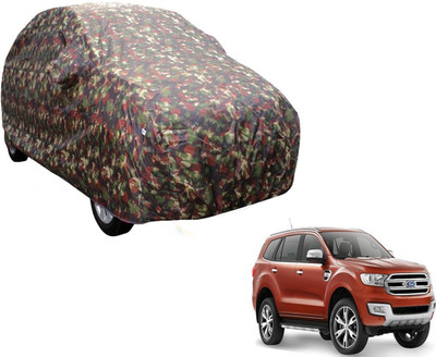 Auto Hub Car Cover For Ford Endeavour (Without Mirror Pockets)(Multicolor, For 2018 Models)