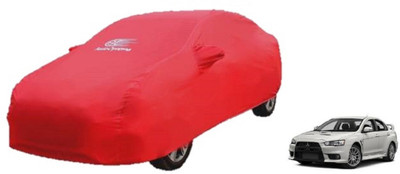 Auto Oprema Car Cover For Mitsubishi Lancer Evolution (With Mirror Pockets)(Red)