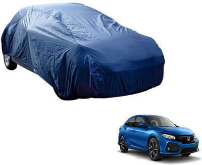 MOCKHE Car Cover For Honda Civic (Without Mirror Pockets)(Blue)