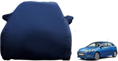 Auto Oprema Car Cover For Hyundai Elite i20 (With Mirror Pockets)(Blue)