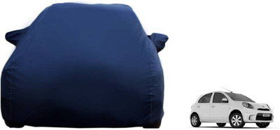 Auto Oprema Car Cover For Nissan Micra (With Mirror Pockets)(Blue)
