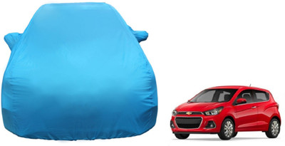 Auto Oprema Car Cover For Chevrolet Spark (With Mirror Pockets)(Blue)