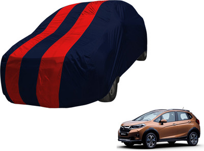 MOCKHE Car Cover For Honda WR-V (Without Mirror Pockets)(Blue, Red, For 2018 Models)