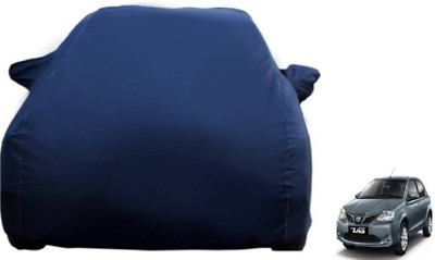 Auto Oprema Car Cover For Toyota Etios Liva (With Mirror Pockets)(Blue)