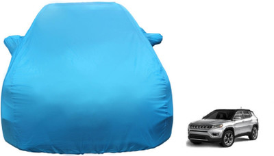 Auto Oprema Car Cover For Jeep Compass (With Mirror Pockets)(Blue)