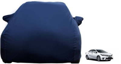 Auto Oprema Car Cover For Toyota Etios Cross (With Mirror Pockets)(Blue)