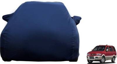 Auto Oprema Car Cover For Chevrolet Tavera (With Mirror Pockets)(Blue)