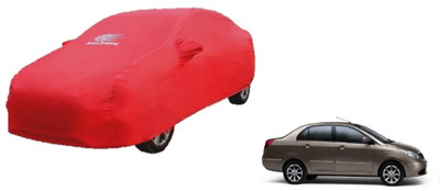 Auto Oprema Car Cover For Tata Manza (With Mirror Pockets)(Red)