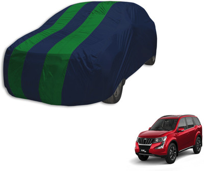 MOCKHE Car Cover For Mahindra XUV 500 (Without Mirror Pockets)(Blue, Green, For 2018 Models)