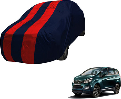 Auto Hub Car Cover For Mahindra Universal For Car (Without Mirror Pockets)(Black, Red, For 2018 Models)